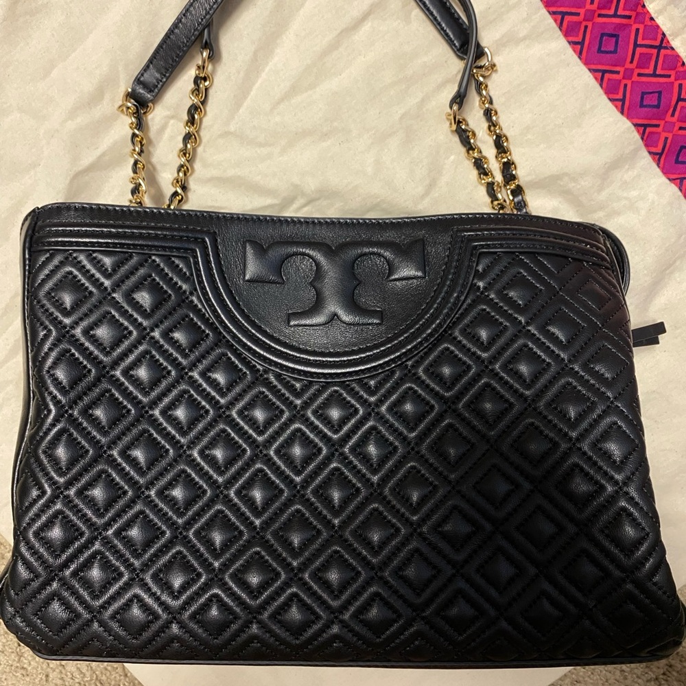 Tory Burch Fleming Open Shoulder Bag